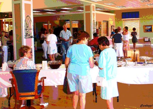 Art Reception Table