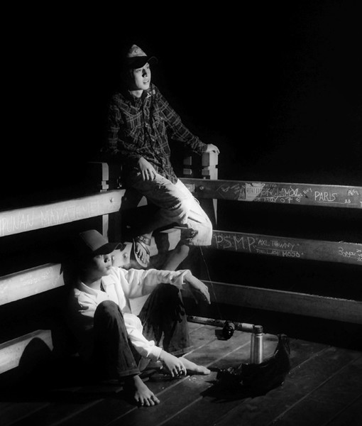 Young men, Ancol, Jakarta, Indonesia