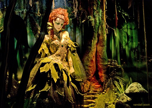 Lady in Green