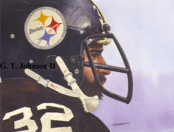 Franco Harris Pittsburgh Steelers