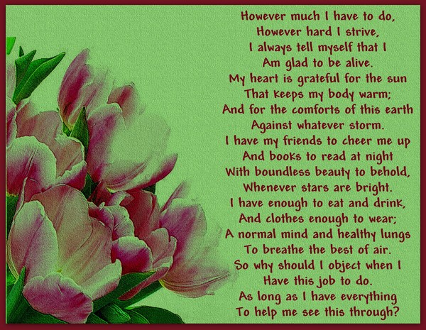 Blessings...