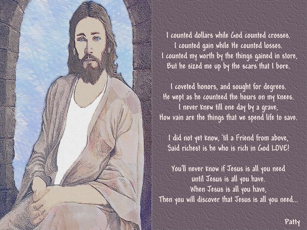 Depend On Christ Alone....