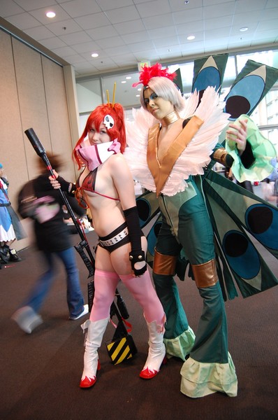 Yoko and Cytomander Cosplayers