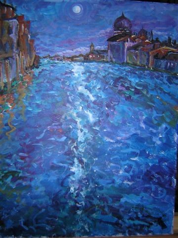 Venice by night