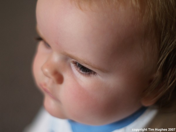 'Portrait of Kieran at 1 Year Old'