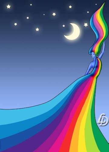 Rainbow Lady