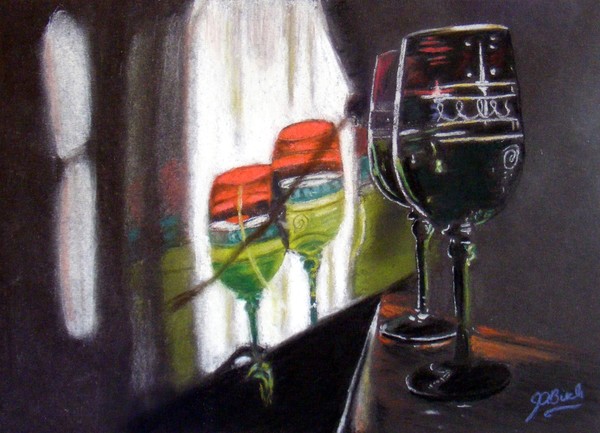 Wine Glass Shadows