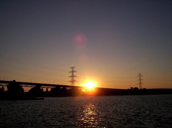 Sun Set in Burlington