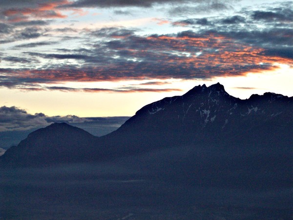 Sunset In Switzerland