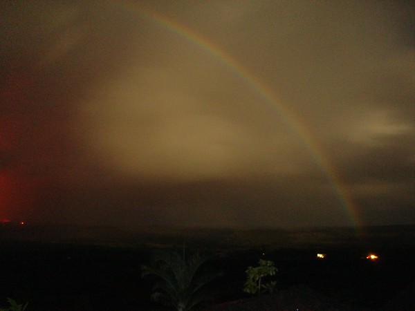 Moonbow Over Kalapana