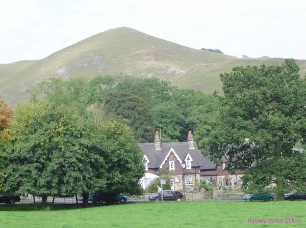 Ilam houses with thore cloud hill