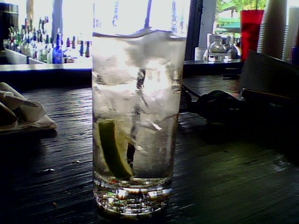 U put the Lime in the coconut or the drink