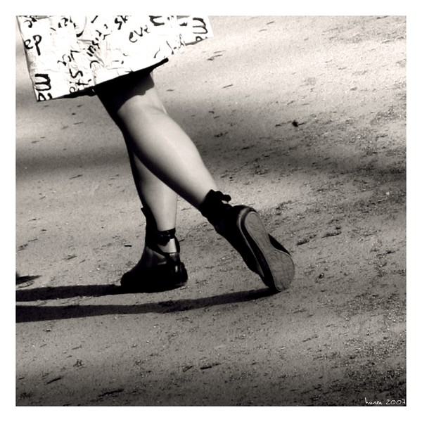 The words' dance...