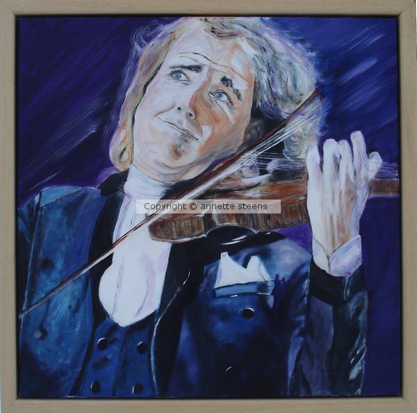 ANDRE RIEU, PORTRAIT PAINTING