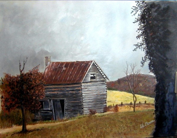 Old LogCabin (Pastel)