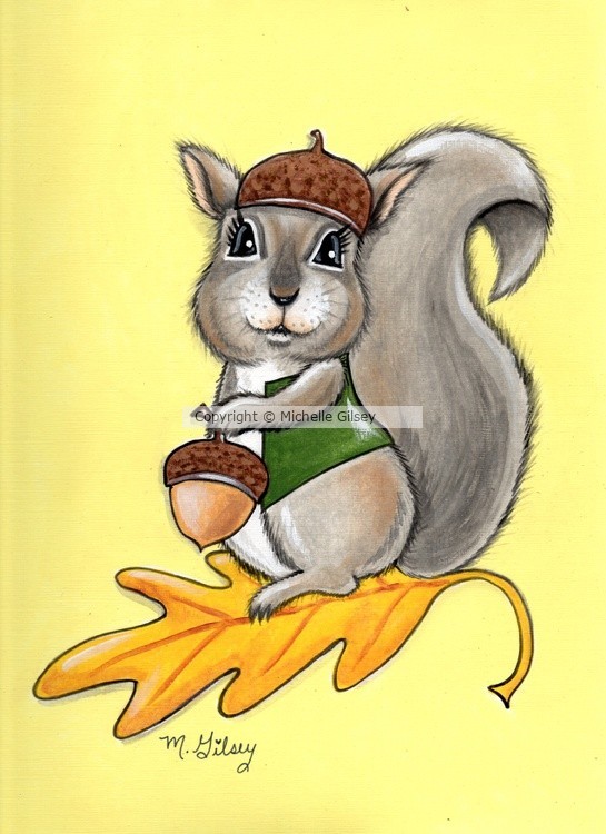 Autumn Squirrel 