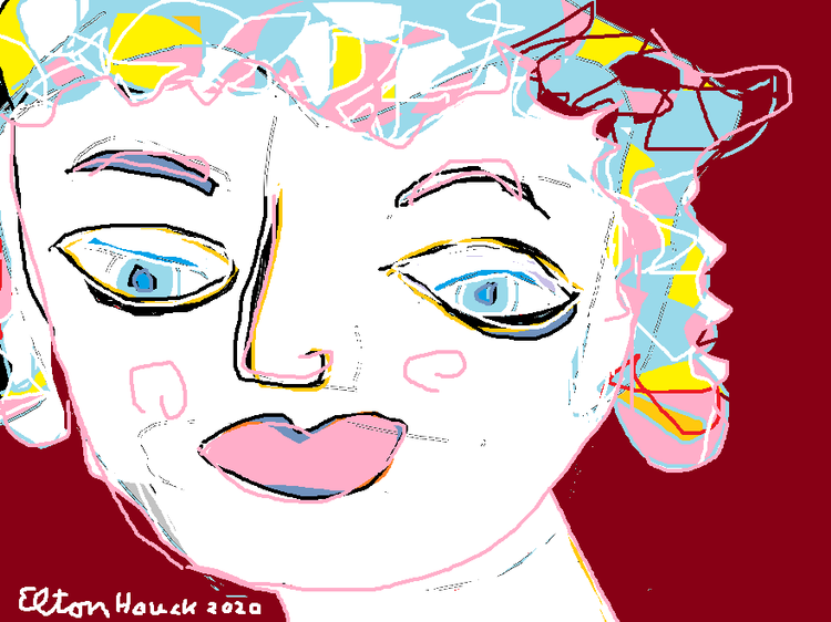 Did I do the RIGHT THING?...(C)..2020..ELTON HOUCK...DIGITAL..questions..questions...questions...ART