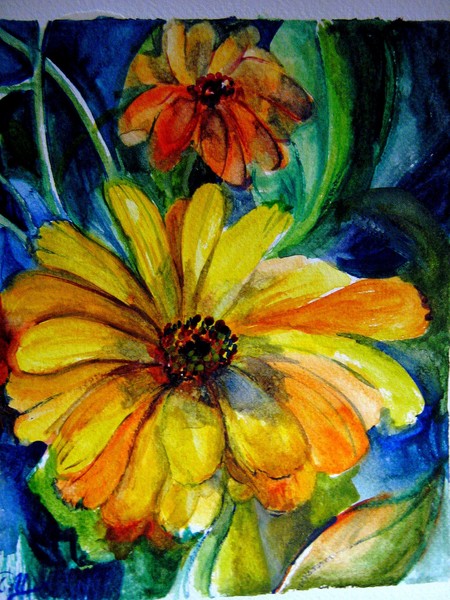 flower watercolor