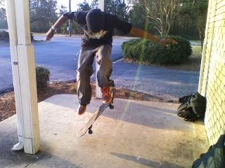 me doing an ollie