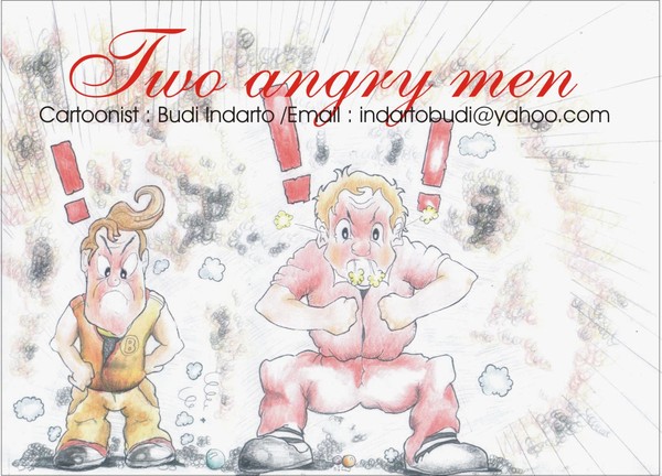 Two angry men