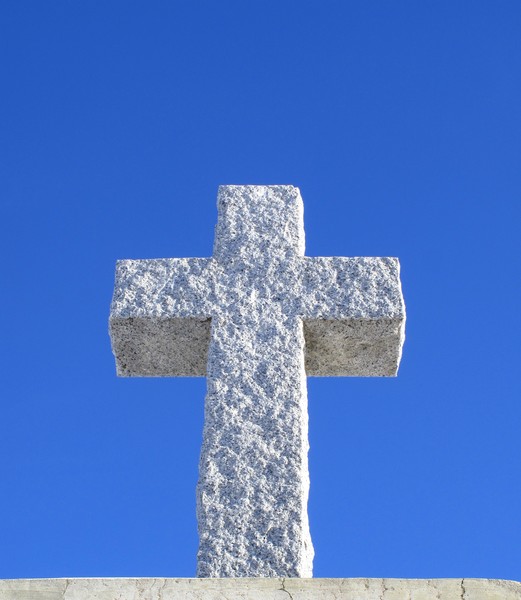 Cross Made of Stone 