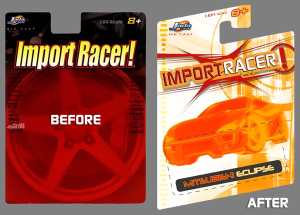 Import Racer Package Design