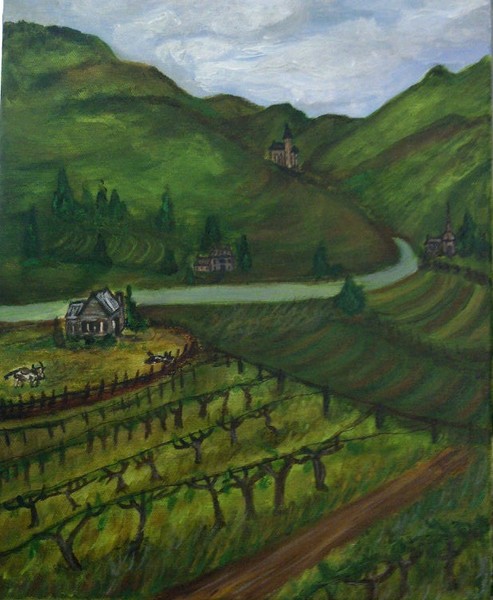 Vineyard in the Hills