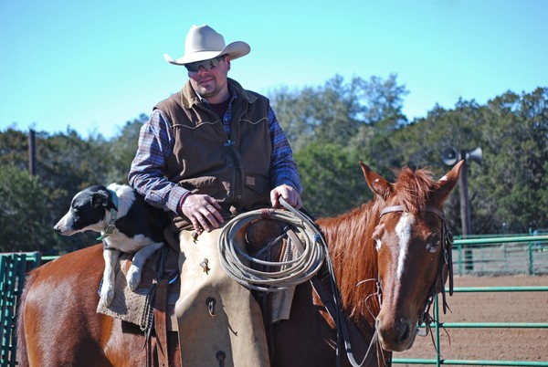 Cowboy and his Dog