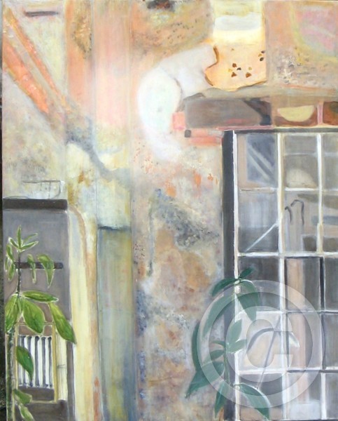 In the late afternoon...The wall-study_In Aken Ge