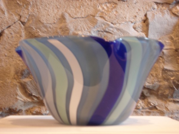 Cane Bowl Dark Blue (Small)