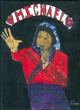 Original Handdone portrait of Michael Jackson 