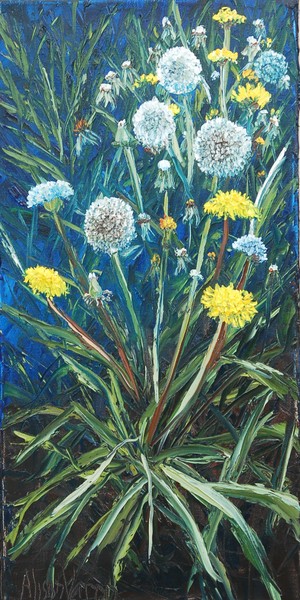 Dandelions by Alison Vernon