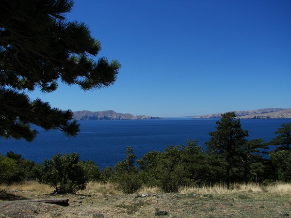 Sea view from Senj castle Nehaj - Croatia