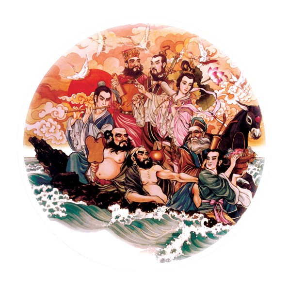 The eight taoist immortals