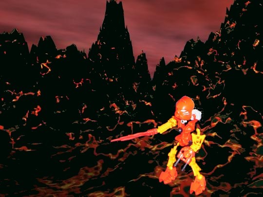 Bionicle Series: Toa Tahu On Vulcano