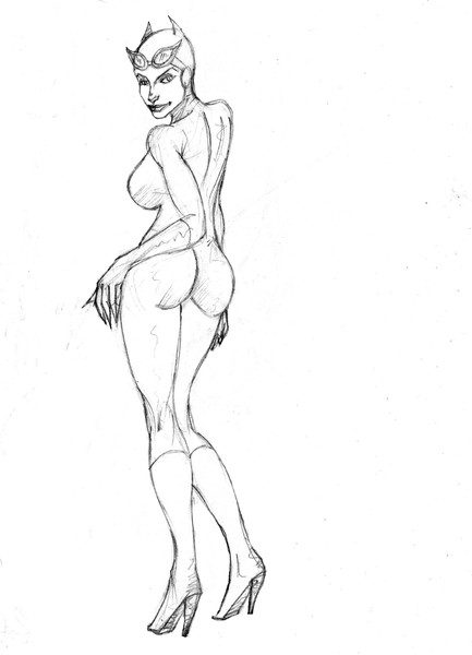 catwoman on the prowl