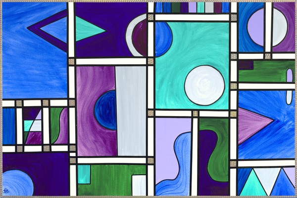 Purple Abstract 1