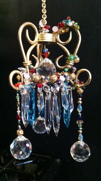 Mini Crystal Chandelier