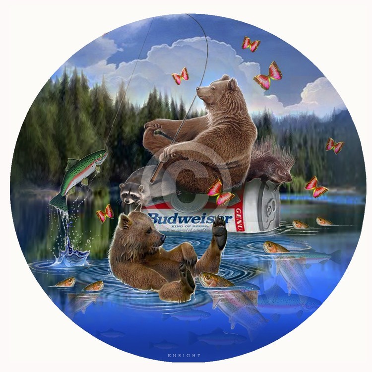 Bear Fishing and Drinking Team