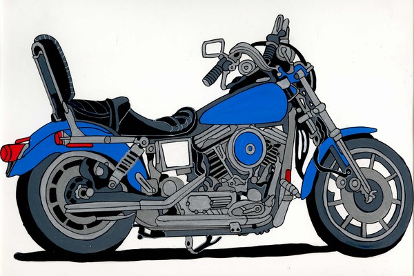 motorcycle painting