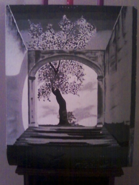 Life through the ruins
