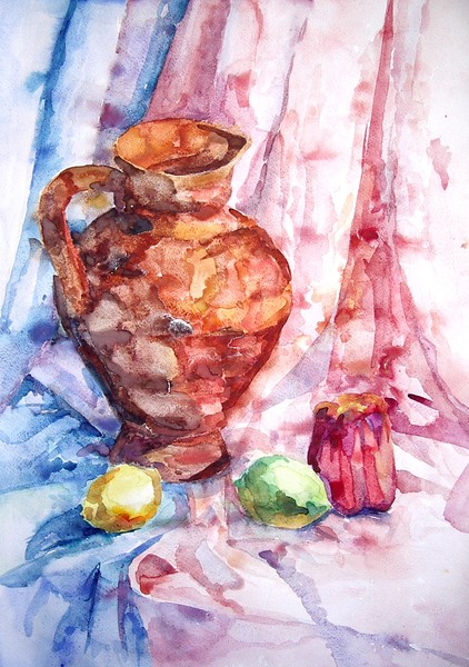 Still life with fruits