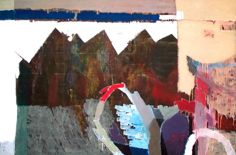 Abstraction. 150 x 182 CM