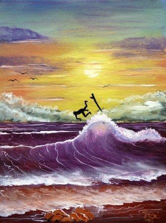 Falling Surfer