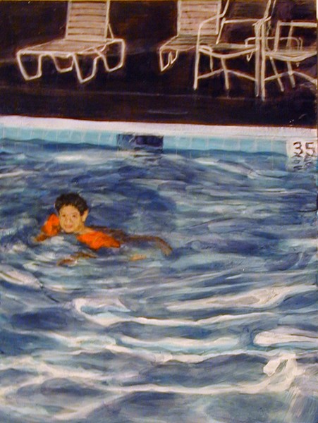 night swimming
