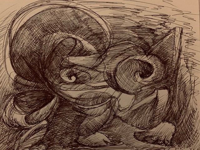pen /paper sketch 