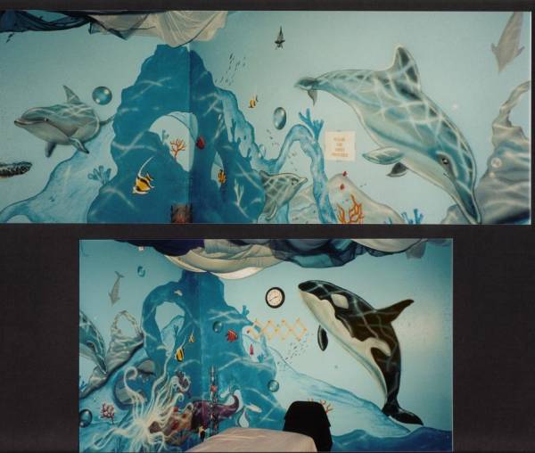 underwater mural