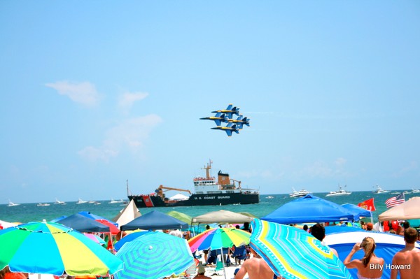 Blue Angels in Diamond formation