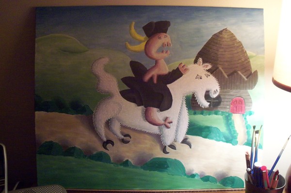 Woman on Horse