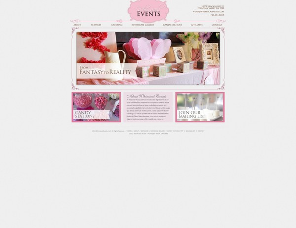 Whimisical Events Mock up